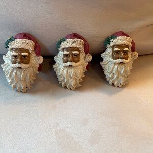Santa napkin rings